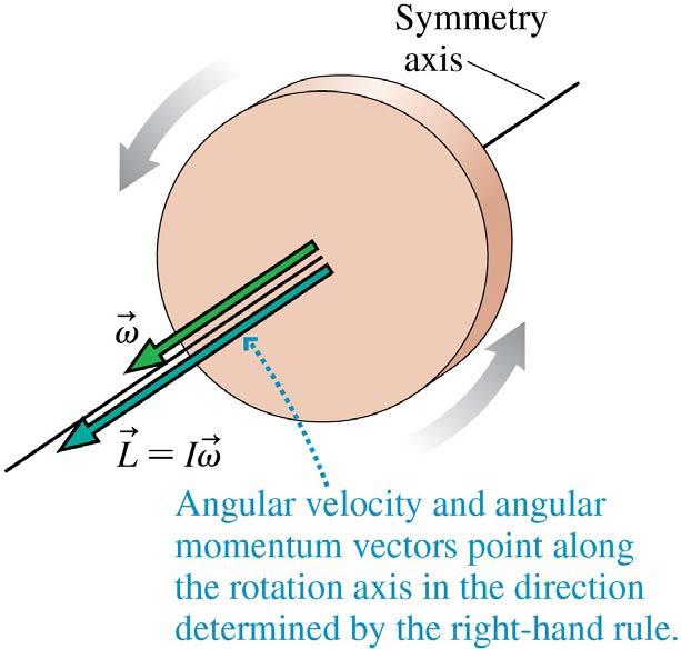 Angular Momentum of a Rigid Body For a rigid body, we can add the angular momenta of all the particles forming the object.