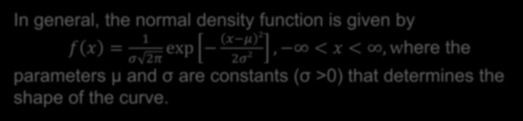 Probability Density Function In