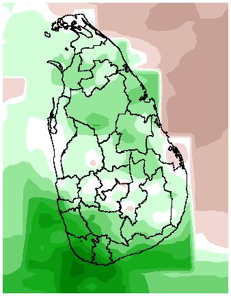 Figure 3: Quarterly seasonal precipitation