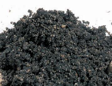 soil. Sand particles are the