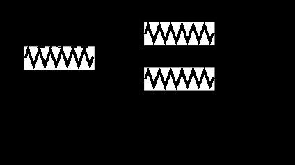 In figure above, a battery with an e.m.f. of 1 and an internal resistance of 1.0 is connected to a 5Ω resistor.