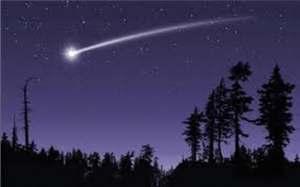 Shooting Star: Visible path of a meteoroid as it enters the atmosphere, becoming a meteor As it enters the atmosphere the