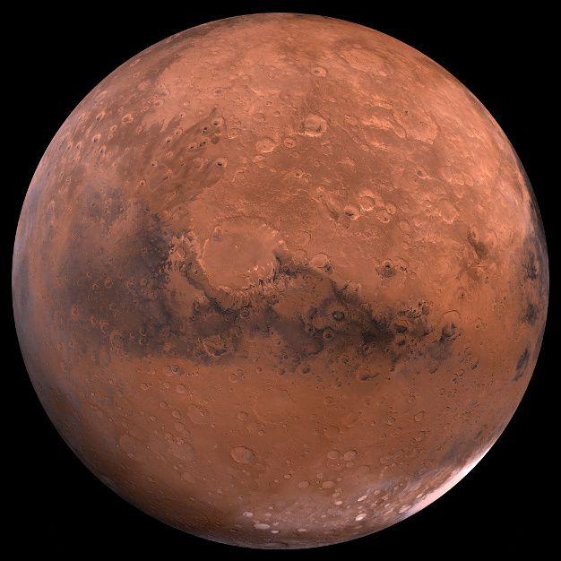 Mars The red planet because of iron oxide Second