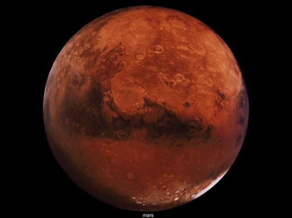 MARS Atmosphere = more than 95% carbon dioxide.