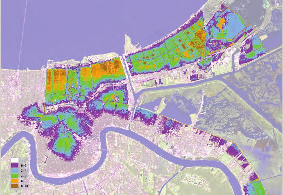 USGS Humanitarian and Geospatial Response for Search and Rescue After Hurricanes Katrina and Rita 19 Figure 1. Example of a map of the New Orleans, La.