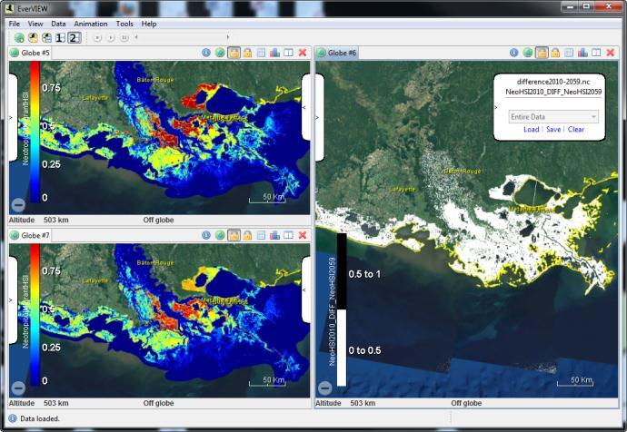 EVERVIEW CAPABILITIES Map viewer Table viewer Multi map mode