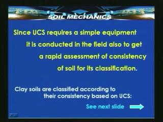 (Refer Slide Time51:38 min) Now UCS requires simple equipment.