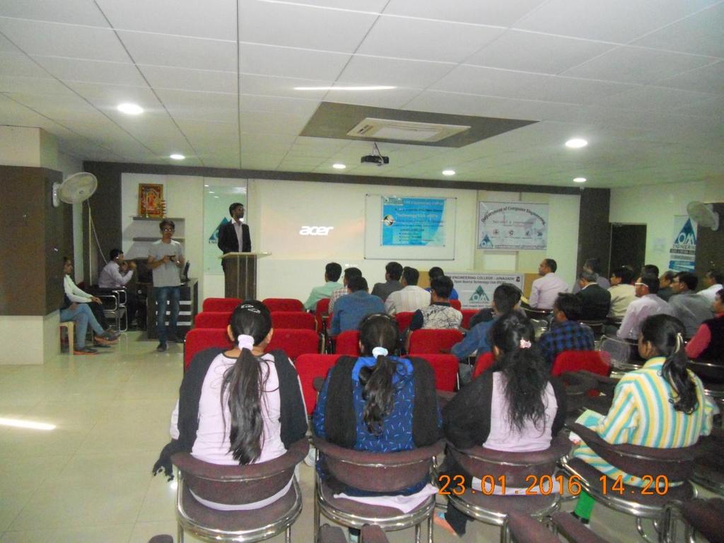 little introduction about department of Computer engineering of Om engineering college.