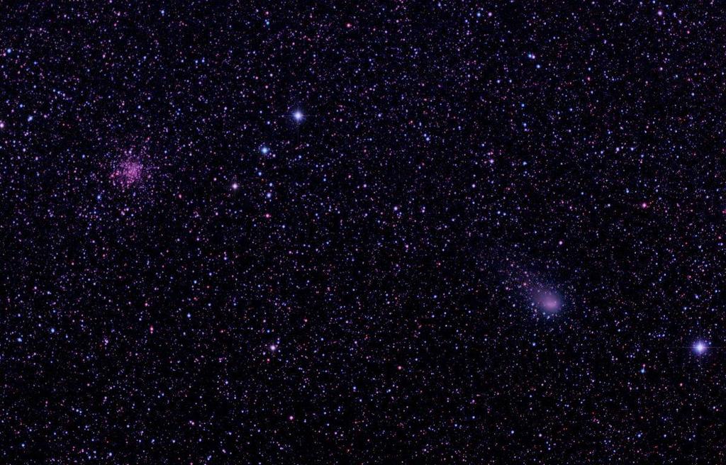 Comet Garradd and M71 from David Ratledge taken on 27 th August 2011.