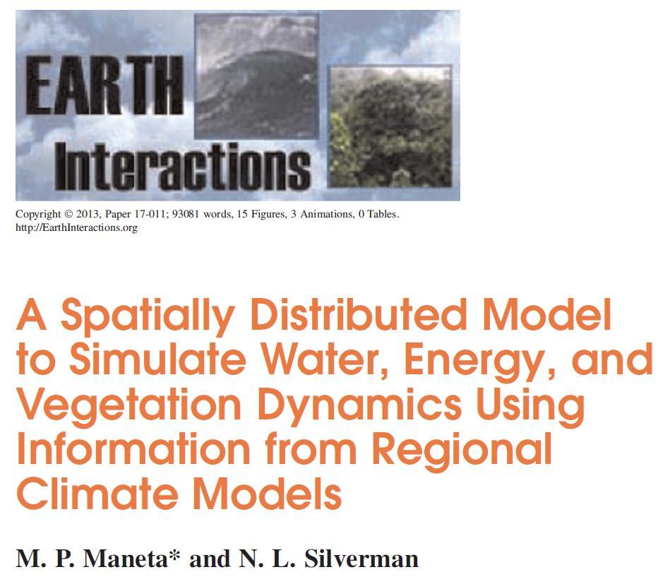 Modeling biophysical controls on plant stress and productivity with water and energy balance