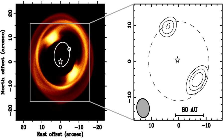 Millimeter Imaging of the Vega Disk Wilner et al. 2002 IRAM Plateau de Bure inteferometric observations at 1.