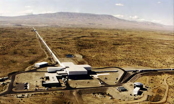 GW interferometry today LIGO-Hanford (H1: 4 km, H2: 2 km)