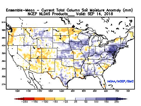 Current Soil Moisture Anomaly