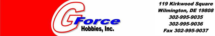 We d like to thank G-Force Hobbies for their generous support of our club: Glitch Busters is a monthly publication of the Delaware R/C Club: www.delawarerc.