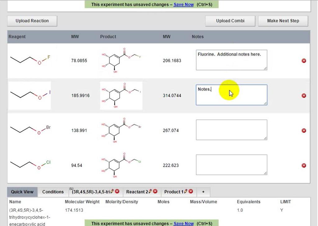 ArxLab Notebook Parallel Synthesis Functionality Produce compounds with