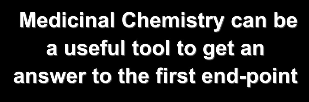 Tools Medicinal Chemistry can be a useful