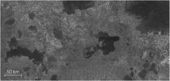 Titan s Lakes Radar imaging of Titan s surface reveals dark, smooth regions that