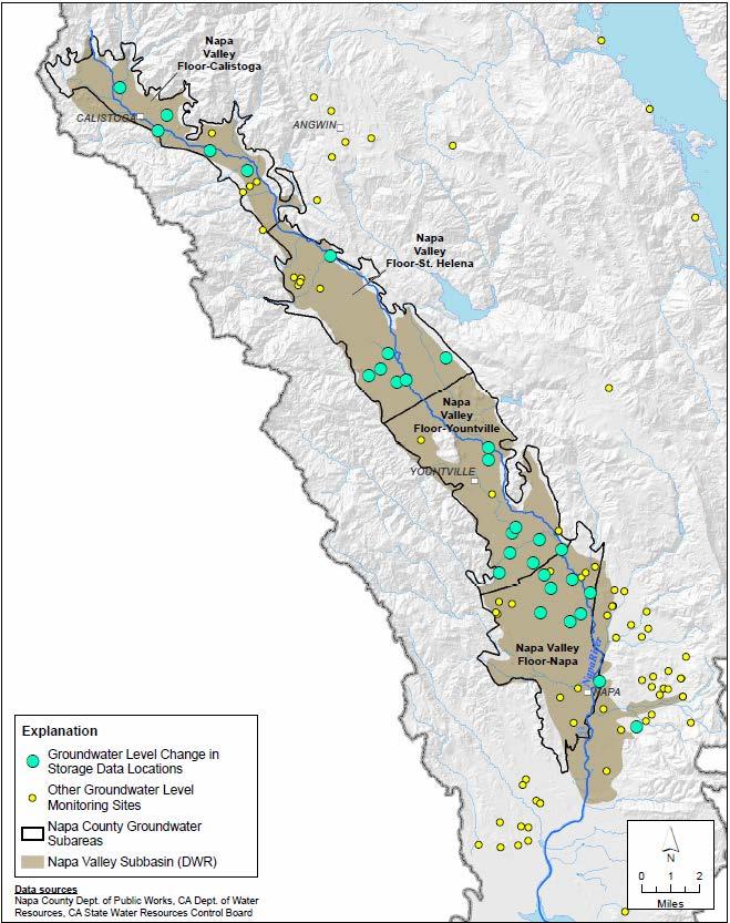 Scale of Analysis: Napa Valley Subbasin Sustainable Yield