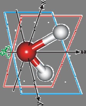 Molecular orbitals of nonlinear molecules 1. H 2 O - a simple triatomic bent molecule with C 2v point group 2.