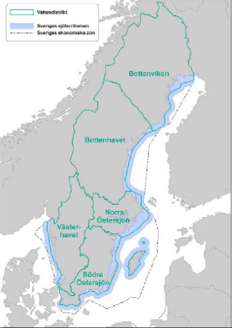 A Marine Spatial Plan should be elaborated for each of the three areas Gulf of Bothnia Baltic Sea proper Skagerrak and Kattegatt