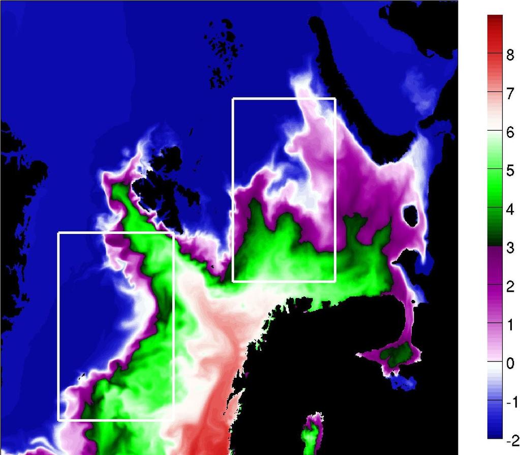 Water Mass Transformation in the Barents Sea January Mean