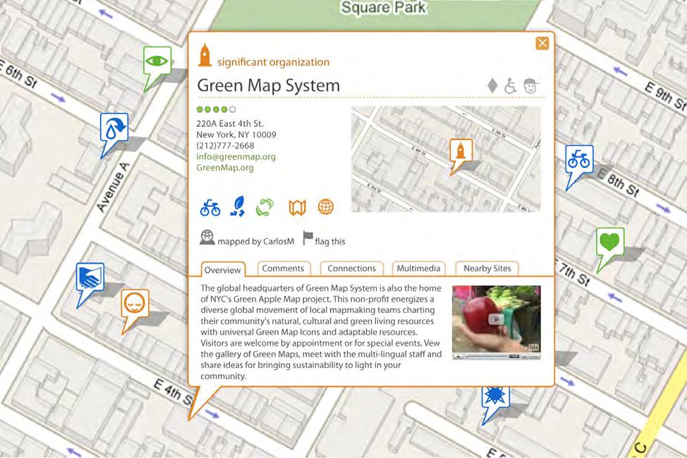 Global Green Map Draft: Google Map-based Global Green Map