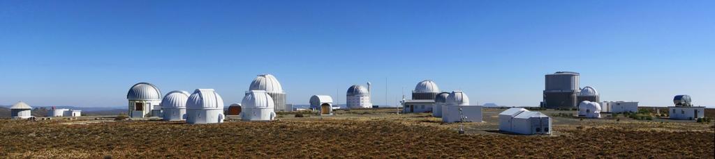 SAAO Observing site - Sutherland 19 telescopes: 0.