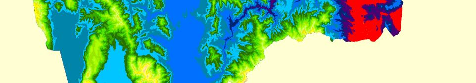 GIS modeling in preparation of detailed temperature map Temp.