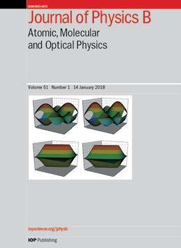 Journal of Physics B: Atomic, Molecular and Optical Physics iopscience.org/jphysb S 2.
