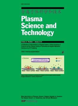 Plasma Science and Technology iopscience.org/pst S 1.