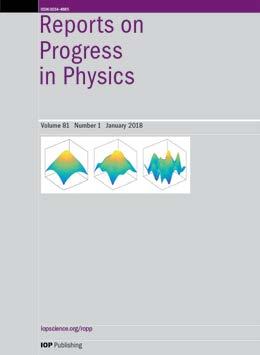 Reports on Progress in Physics iopscience.org/ropp 14.