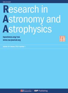 Research in Astronomy and Astrophysics iopscience.org/raa 1.