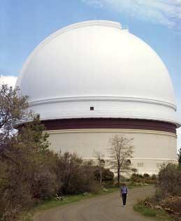 controllers to point the telescope A domed