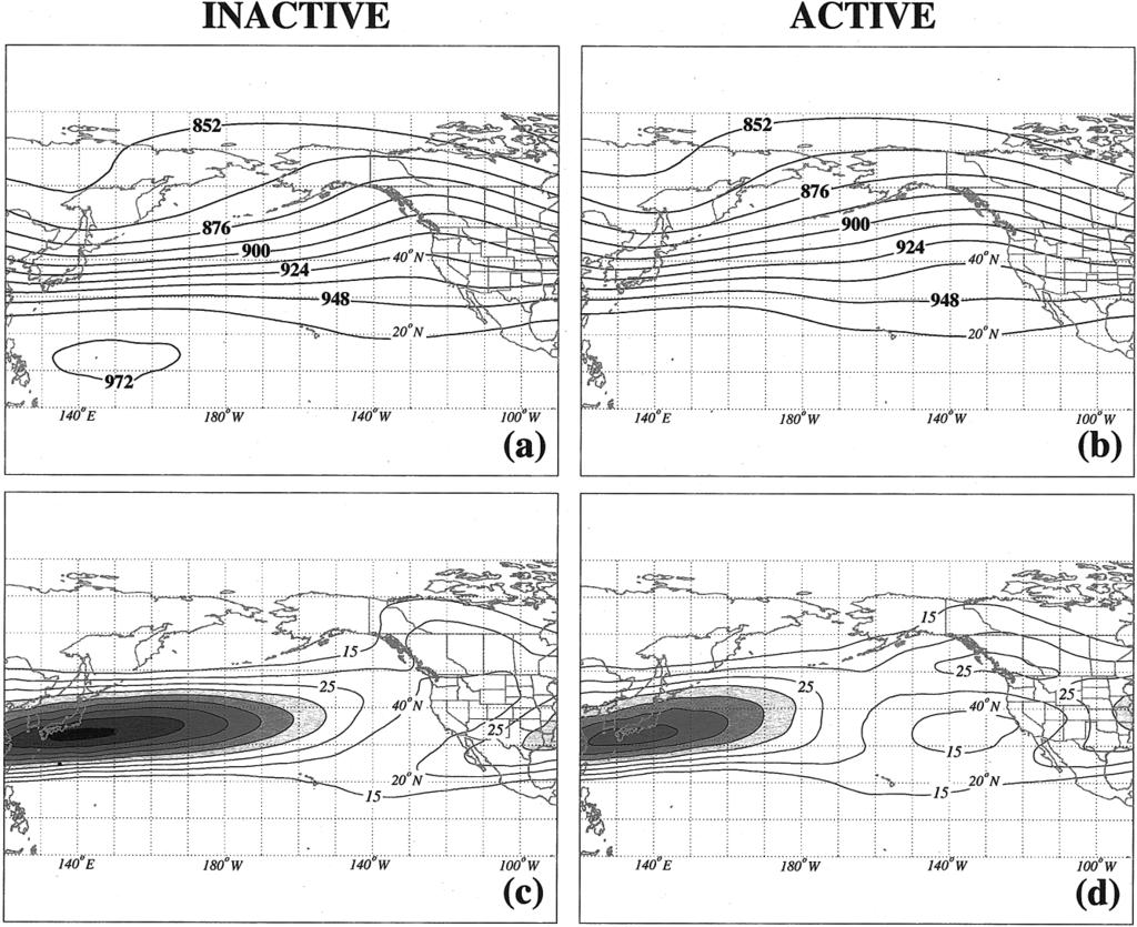 JULY 2004 OTKIN AND MARTIN 1817 TABLE 1. The number and average length (days) of the active and inactive periods of subtropical cyclogenesis identified during the 10- yr climatology.