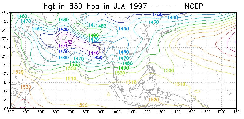 East Asian Monsoon 1997: West Pacific