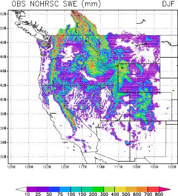 Downscaling: Western US When driven by CAM boundary conditions, WRF produced more realistic
