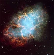 The Crab supernova remnant is