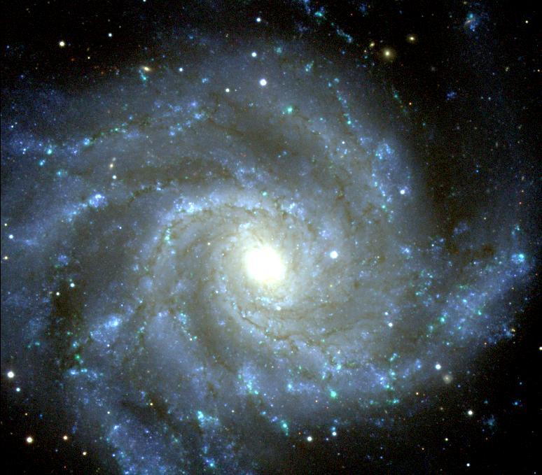 Spiral Galaxies contain billions of stars.