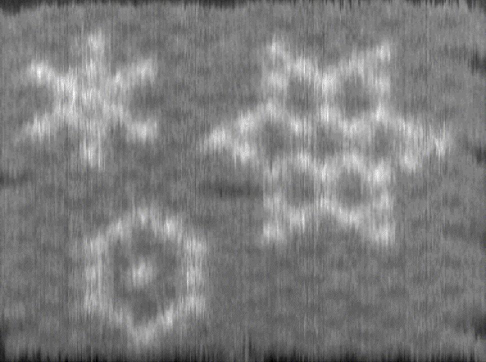 1 nanometer shapes with 2 pixel patterns, 6