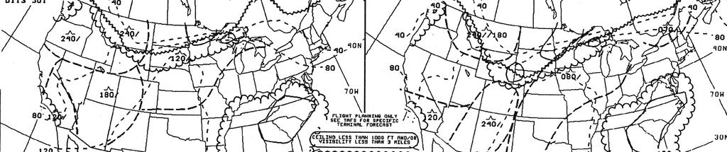 Rod Machado s Sport Pilot Workbook Low Level Significant Weather Prognostic Chart 121. [12-27/1/2] Referring to the figure below, at what 118.