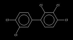 2,3,4,3',4'-Pentachlorobiphenyl RI: 2334 * 80 70 60 50
