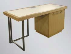 6"D x 7'H Small Desk 4' 8 1/2"W x