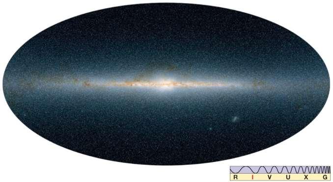 23.3 Galactic Structure This infrared view of our Galaxy shows much more detail of the