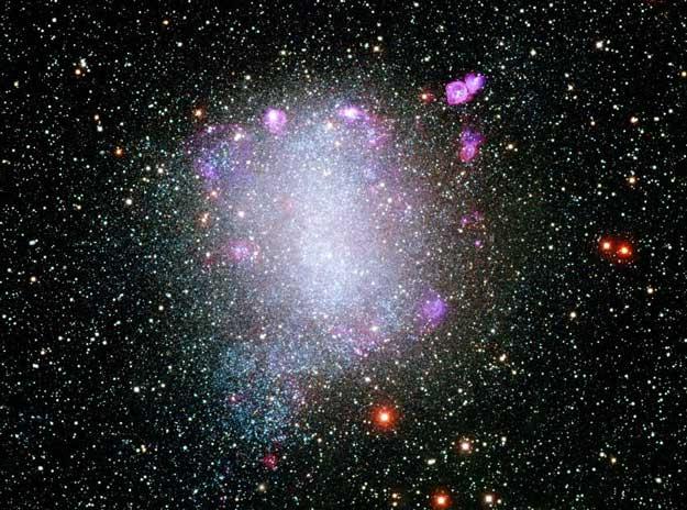 Irregular galaxies are clusters of stars that have no distinct shape, such as Barnard s Galaxy and the Magellanic Clouds.