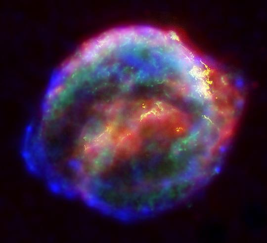 Heavier-than-Iron Elements Heavier-than-iron elements form only when gas pressures and temperatures are extremely high, such as during a supernova.
