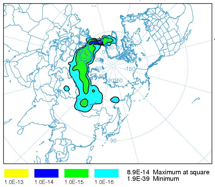 12 averaged concentration of the layer (1725-8000 m) at 12:00 UTC on May 26 th 2.2.2 Chile Volcanic Eruption RSMC Beijing provided background information on Chile volcanic eruptions.