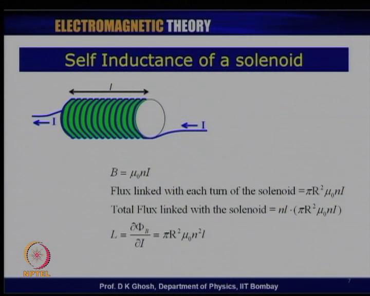 (Refer Slide Time: 14:45) So, here in this picture, you have find that there is a current through a solenoid, and this current is going to be changed.