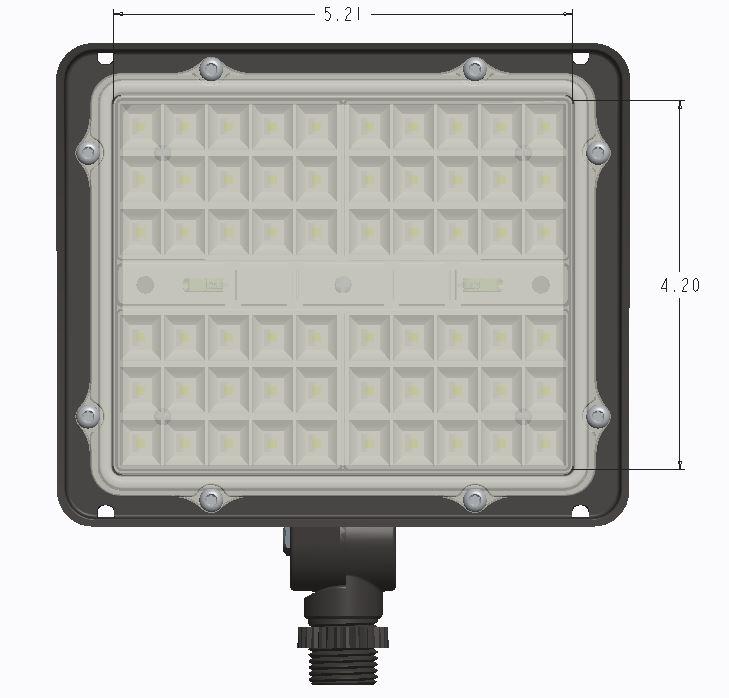 REPORT NUMBER: RAB02141 PAGE: 1 OF 7 CATALOG NUMBER: PIP30/D10 LUMINAIRE: ONE-PIECE CAST METAL HOUSING WITH PAINTED BRONZE FINISH, LED AND DRIVER COMPARTMENT SEPARATED BY FINNED HEAT SINK, ONE WHITE