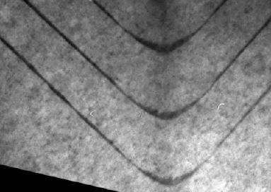 V-groove nanowires Pseudowires V-shape due to different etching directions Growth of barrier