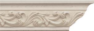 CROWN MOULDING WITH ACANTHUS INSERT INSERT AND MOULDING SOLD SEPARATELY 807000 CROWN MOULDING 4.25" H x.